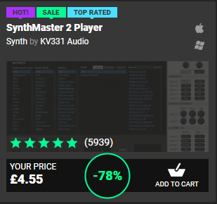 2022年DTMブラックフライデー購入品いいシンセみつけました