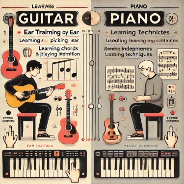 完全初心者が「ギター・ピアノ弾けるようになる」ために必要な事